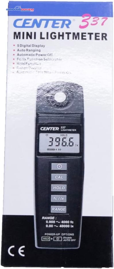 Máy đo cường độ ánh sáng Center 337 13 Máy đo cường độ ánh sáng Center 337 - Ảnh 7