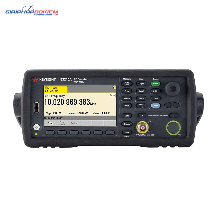 Máy đếm tần số KEYSIGHT 53210A (2CH, 350Mhz) 5 Máy đếm tần số KEYSIGHT 53210A (2CH, 350Mhz)