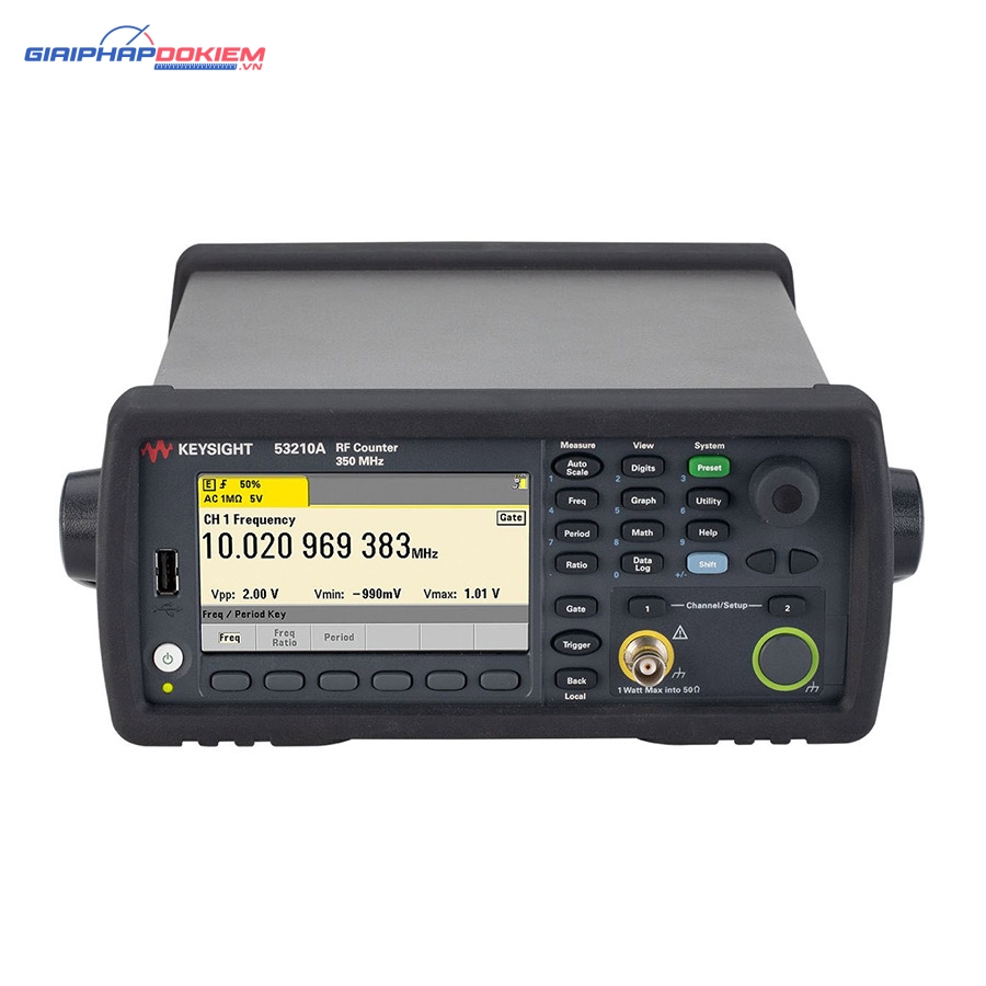 Máy đếm tần số KEYSIGHT 53210A (2CH, 350Mhz) 7 Máy đếm tần số KEYSIGHT 53210A (2CH, 350Mhz) - Ảnh 3