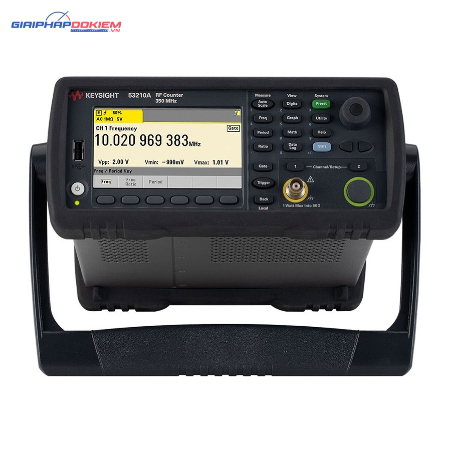 Máy đếm tần số KEYSIGHT 53210A (2CH, 350Mhz) 10 Máy đếm tần số KEYSIGHT 53210A (2CH, 350Mhz) - Ảnh 6