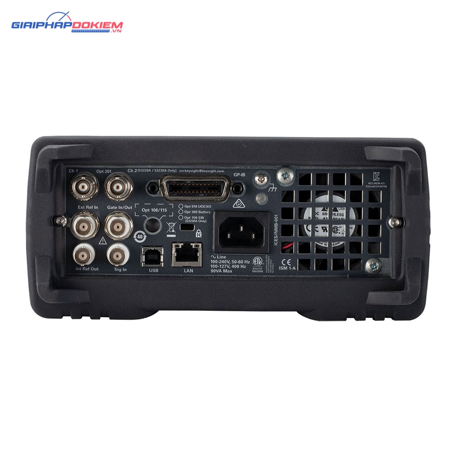 Máy đếm tần số KEYSIGHT 53220A (option 53220A-115) (3CH, 350Mhz; kèm option 53220A-115) 7 Máy đếm tần số KEYSIGHT 53220A (option 53220A-115) (3CH, 350Mhz; kèm option 53220A-115) - Ảnh 3