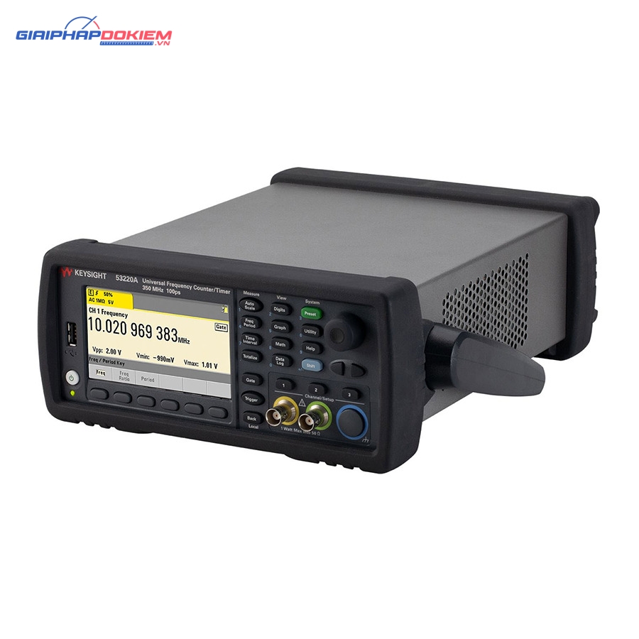 Máy đếm tần số KEYSIGHT 53220A (option 53220A-115) (3CH, 350Mhz; kèm option 53220A-115) 9 Máy đếm tần số KEYSIGHT 53220A (option 53220A-115) (3CH, 350Mhz; kèm option 53220A-115) - Ảnh 5