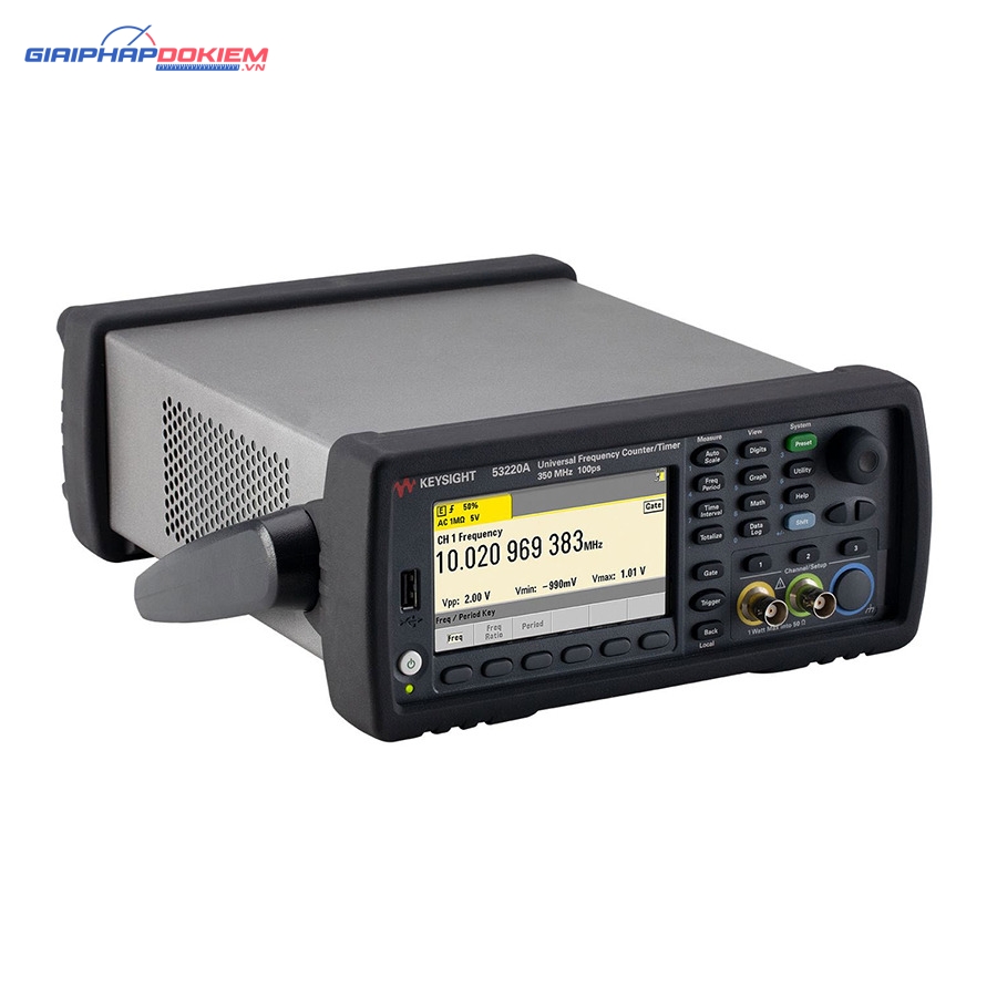 Máy đếm tần số KEYSIGHT 53220A (option 53220A-115) (3CH, 350Mhz; kèm option 53220A-115) 10 Máy đếm tần số KEYSIGHT 53220A (option 53220A-115) (3CH, 350Mhz; kèm option 53220A-115) - Ảnh 6