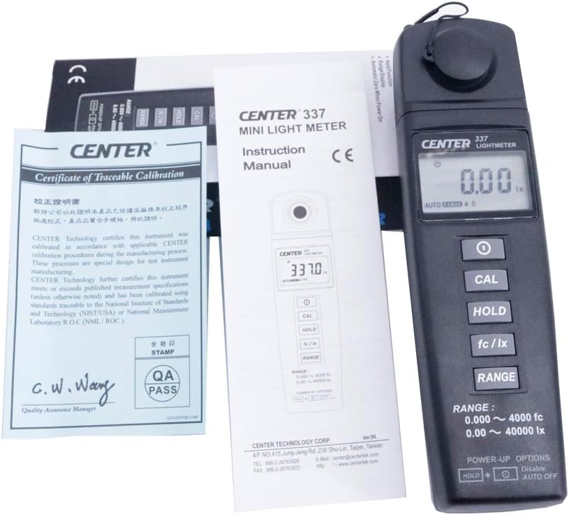 Máy đo cường độ ánh sáng Center 337 10 Máy đo cường độ ánh sáng Center 337 - Ảnh 4
