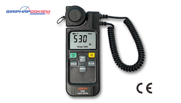 Máy đo ánh sáng Center 530 7 Máy đo ánh sáng Center 530 - Ảnh 3