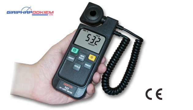 Máy đo ánh sáng UV Center 532 8 Máy đo ánh sáng UV Center 532 - Ảnh 2