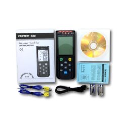 Máy đo nhiệt độ ghi dữ liệu bốn kênh CENTER 520 25 9