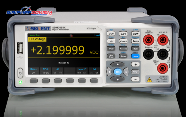 Đồng hồ vạn năng để bàn Siglent SDM3065X, 6 1/2 digit 11 Đồng hồ vạn năng để bàn Siglent SDM3065X, 6 1/2 digit - Ảnh 6