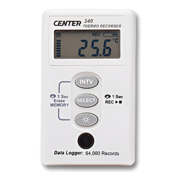 Máy ghi dữ liệu nhiệt độ CENTER 340 6 Máy ghi dữ liệu nhiệt độ CENTER 340