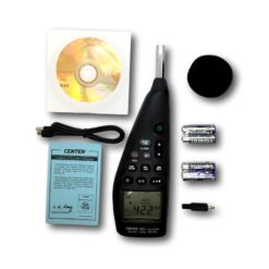CENTER 392 Sound Level Meter USB Data Logger Software Contoh Gambar