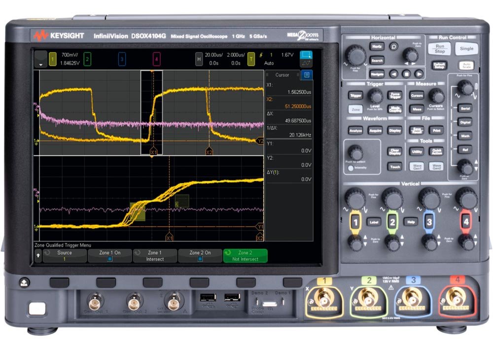 Máy hiện sóng số KEYSIGHT DSOX4104G 5 Máy hiện sóng số KEYSIGHT DSOX4104G - Ảnh 2