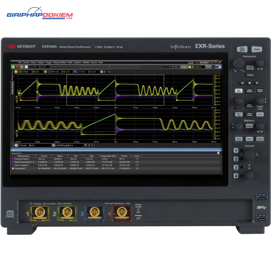 Máy hiện sóng số KEYSIGHT EXR104A 6 Máy hiện sóng số KEYSIGHT EXR104A