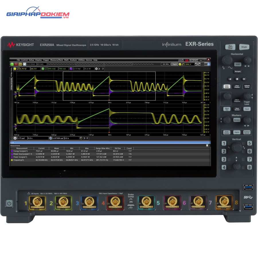Máy hiện sóng số KEYSIGHT EXR258A 6 Máy hiện sóng số KEYSIGHT EXR258A
