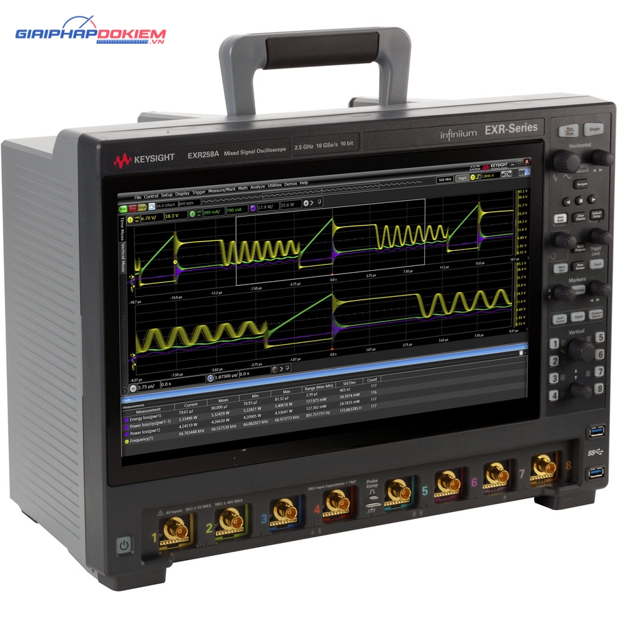 Máy hiện sóng số KEYSIGHT EXR258A 8 Máy hiện sóng số KEYSIGHT EXR258A - Ảnh 3