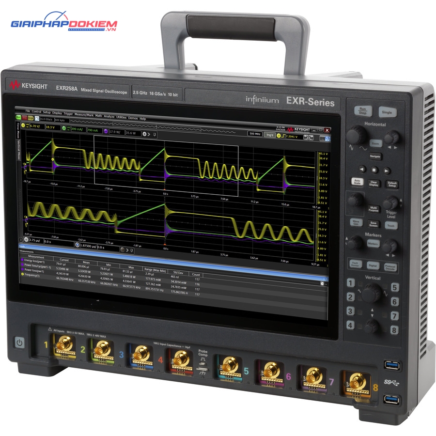 Máy hiện sóng số KEYSIGHT EXR258A 9 Máy hiện sóng số KEYSIGHT EXR258A - Ảnh 4