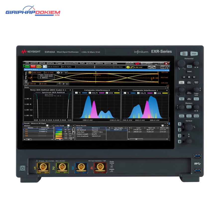 Máy hiện sóng số KEYSIGHT EXR404A 5 Máy hiện sóng số KEYSIGHT EXR404A