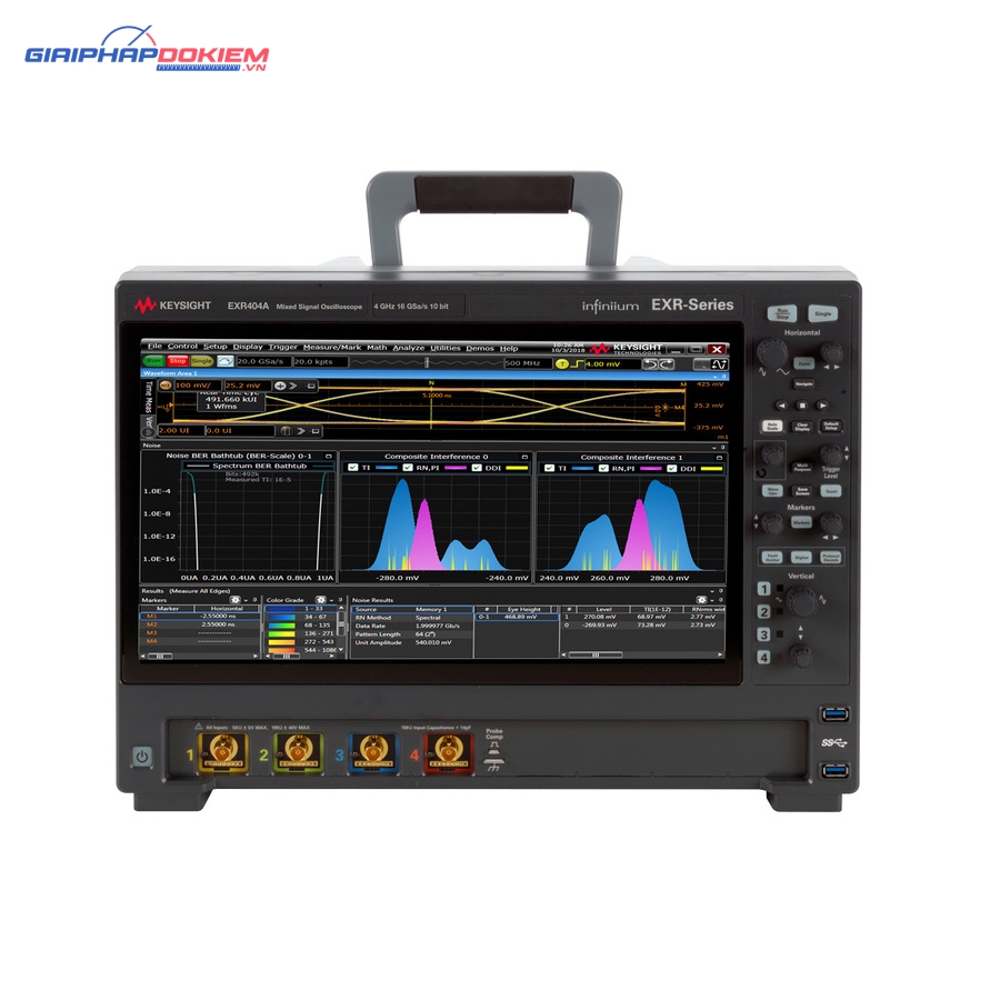 Máy hiện sóng số KEYSIGHT EXR404A 7 Máy hiện sóng số KEYSIGHT EXR404A - Ảnh 3