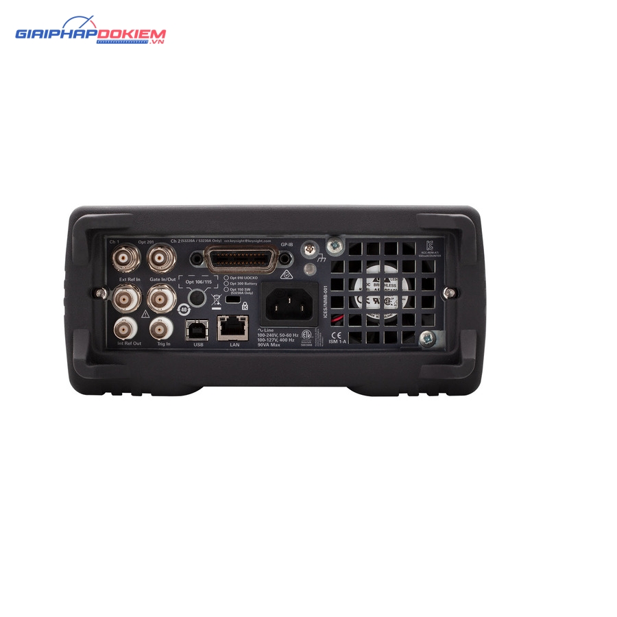 Máy đếm tần số KEYSIGHT 53230A (3CH, 350Mhz) 9 Máy đếm tần số KEYSIGHT 53230A (3CH, 350Mhz) - Ảnh 5