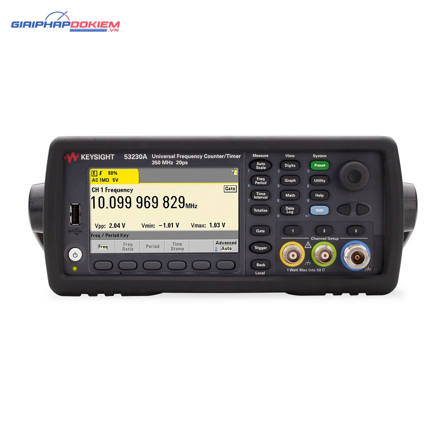 Máy đếm tần số KEYSIGHT 53230A (3CH, 350Mhz) 5 Máy đếm tần số KEYSIGHT 53230A (3CH, 350Mhz)