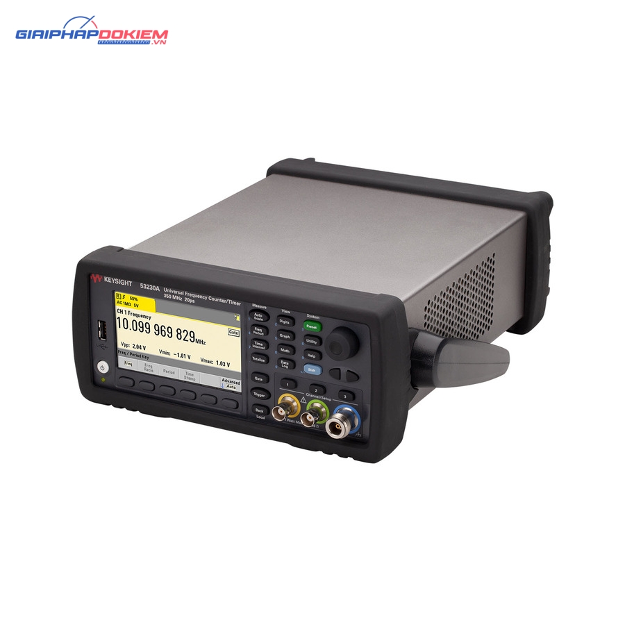 Máy đếm tần số KEYSIGHT 53230A (3CH, 350Mhz) 6 Máy đếm tần số KEYSIGHT 53230A (3CH, 350Mhz) - Ảnh 2