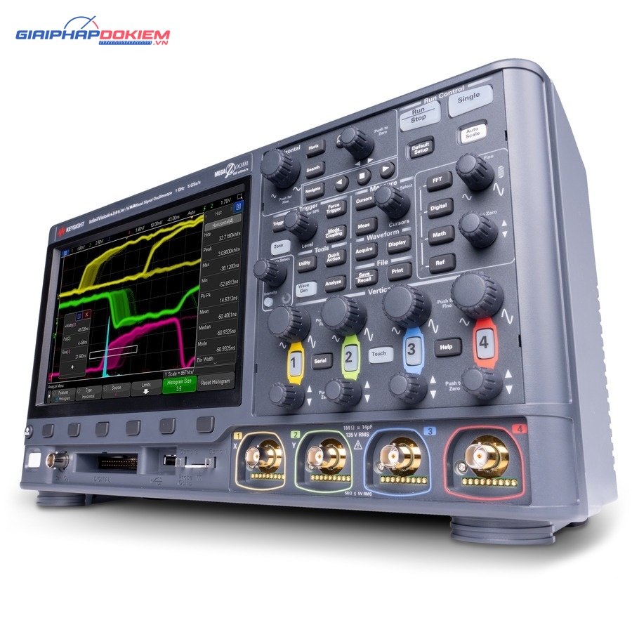 Máy hiện sóng số KEYSIGHT DSOX3054G (4-CH; 500MHz; w/ Wavegen) 10 Máy hiện sóng số KEYSIGHT DSOX3054G (4-CH; 500MHz; w/ Wavegen) - Ảnh 4