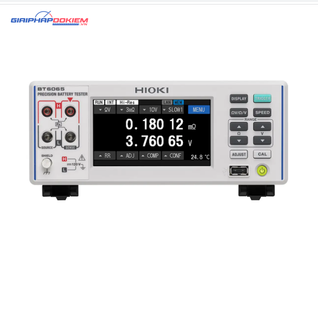 Thiết bị kiểm tra ắc quy độ chính xác cao Hioki BT6065 3 Thiết bị kiểm tra ắc quy độ chính xác cao Hioki BT6065