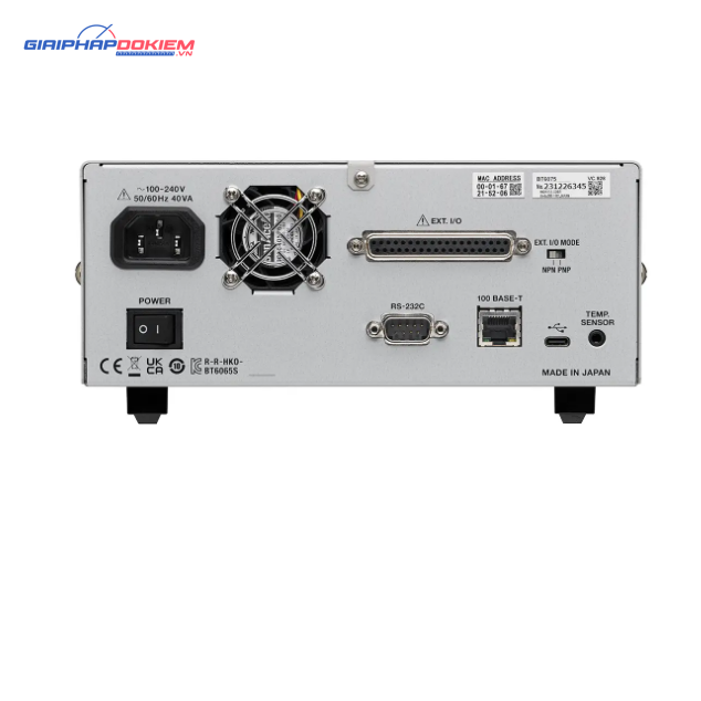 Thiết bị kiểm tra ắc quy độ chính xác cao Hioki BT6065 4 Thiết bị kiểm tra ắc quy độ chính xác cao Hioki BT6065 - Ảnh 2