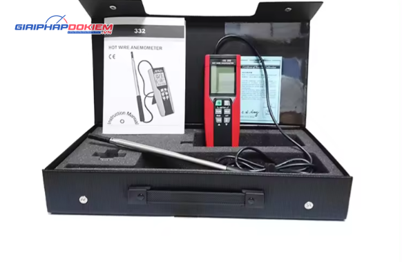 Máy đo gió dây nóng CENTER 332 14 Máy đo gió dây nóng CENTER 332 - Ảnh 7
