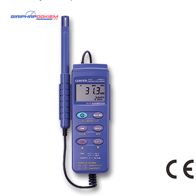 Máy đo độ ẩm nhiệt độ Center 313 6 Máy đo độ ẩm nhiệt độ Center 313