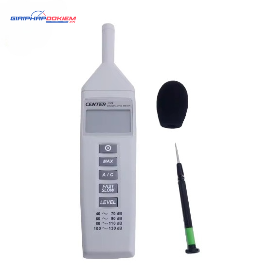 Máy đo âm thanh Center 329 8 Máy đo âm thanh Center 329 - Ảnh 3