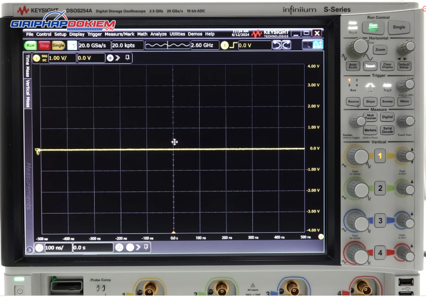 Máy hiện sóng số KEYSIGHT DSOS254A 12 Máy hiện sóng số KEYSIGHT DSOS254A - Ảnh 4