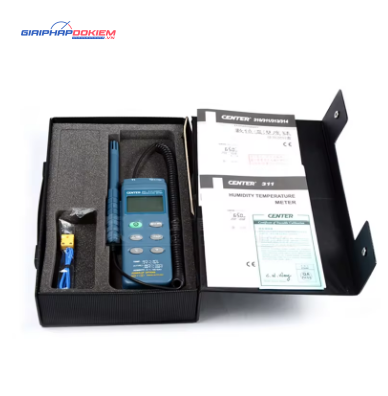 Máy đo độ ẩm nhiệt độ Center 313 8 Máy đo độ ẩm nhiệt độ Center 313 - Ảnh 3