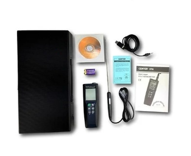 Máy đo nhiệt độ RTD chính xác Datalogger CENTER 376 24 CENTER 376