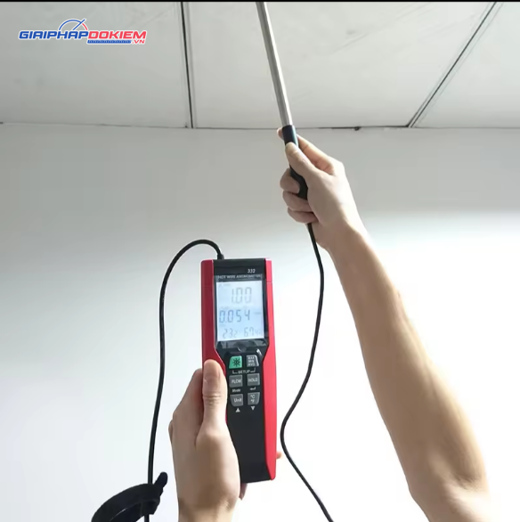 Máy đo gió dây nóng CENTER 332 10 Máy đo gió dây nóng CENTER 332 - Ảnh 3