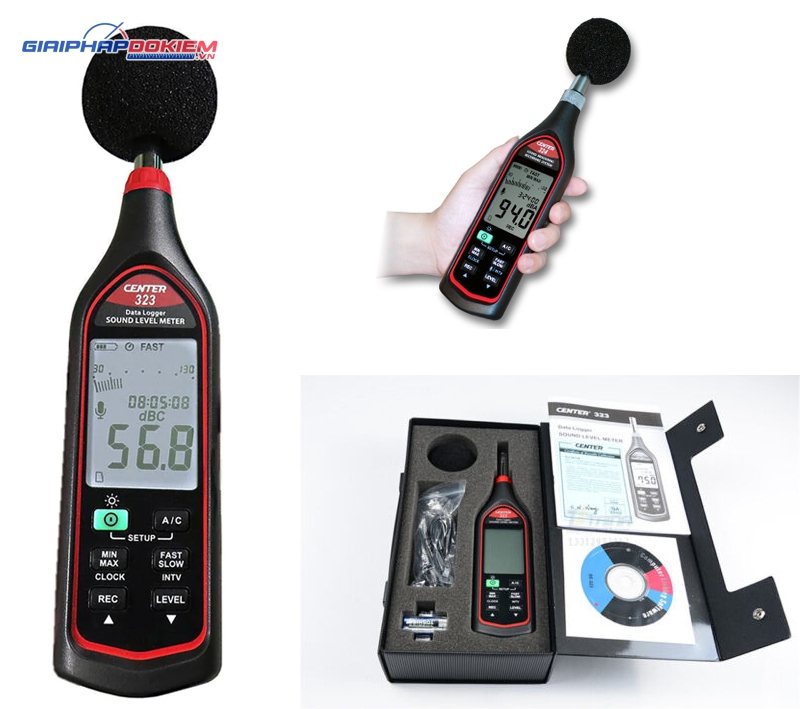 Máy đo độ ồn CENTER 323 11 Máy đo độ ồn CENTER 323 - Ảnh 6