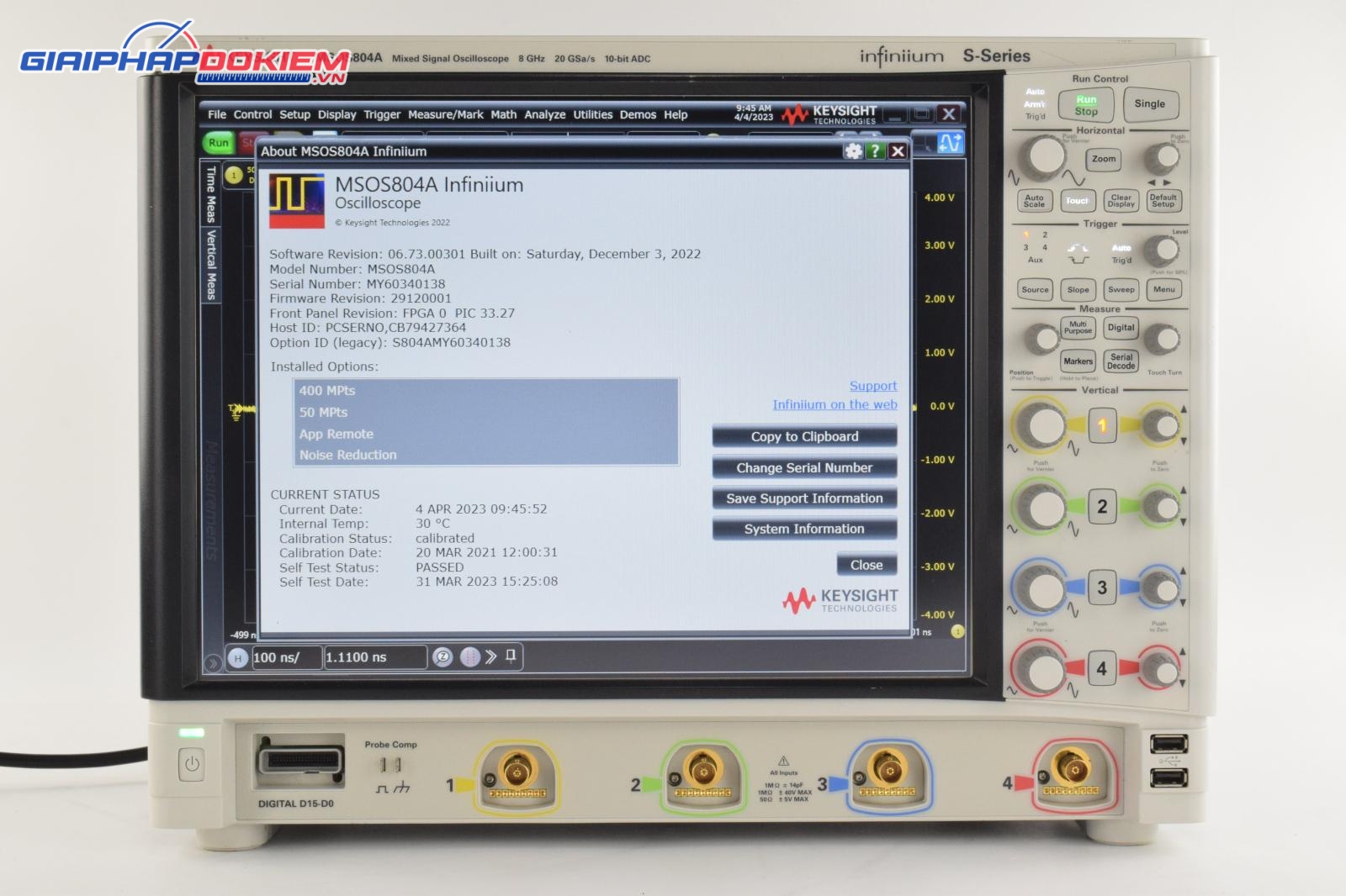 Máy hiện sóng số KEYSIGHT MSOS804A 13 Máy hiện sóng số KEYSIGHT MSOS804A - Ảnh 7