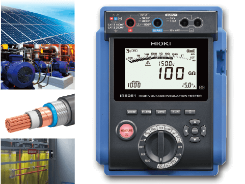 Thiết Bị Đo Điện Trở Cách Điện Hioki IR5051 5kV, Solar 2kV 23 Hioki IR5051