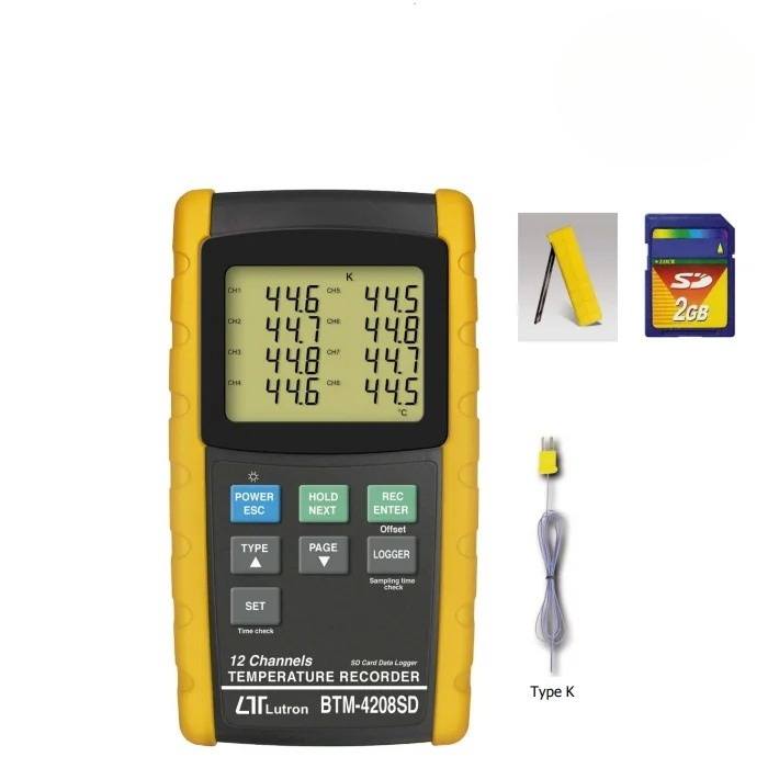 Nhiệt kế LUTRON BTM-4208SD 16 Nhiệt kế LUTRON BTM-4208SD - Ảnh 8