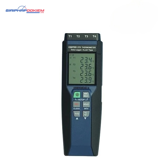 Máy đo nhiệt độ ghi dữ liệu bốn kênh CENTER 378 (Loại K/J/E/T) 4 CENTER 378 (Loại K/J/E/T)