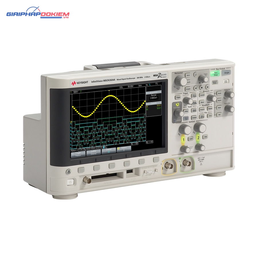 Máy hiện sóng số KEYSIGHT DSOX2014A (100 MHz, 4CH, 2 GSa/s) 7 Máy hiện sóng số KEYSIGHT DSOX2014A (100 MHz, 4CH, 2 GSa/s) - Ảnh 2