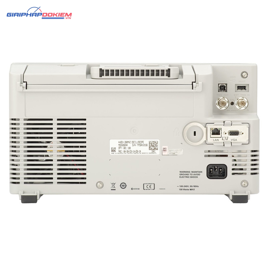 Máy hiện sóng số KEYSIGHT DSOX2014A (100 MHz, 4CH, 2 GSa/s) 8 Máy hiện sóng số KEYSIGHT DSOX2014A (100 MHz, 4CH, 2 GSa/s) - Ảnh 3