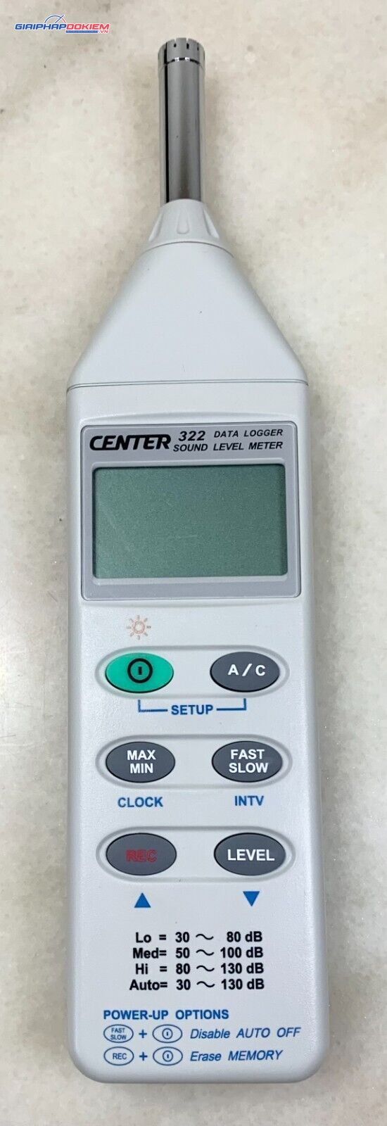 Máy đo độ ồn Center 322 9 Máy đo độ ồn Center 322 - Ảnh 3