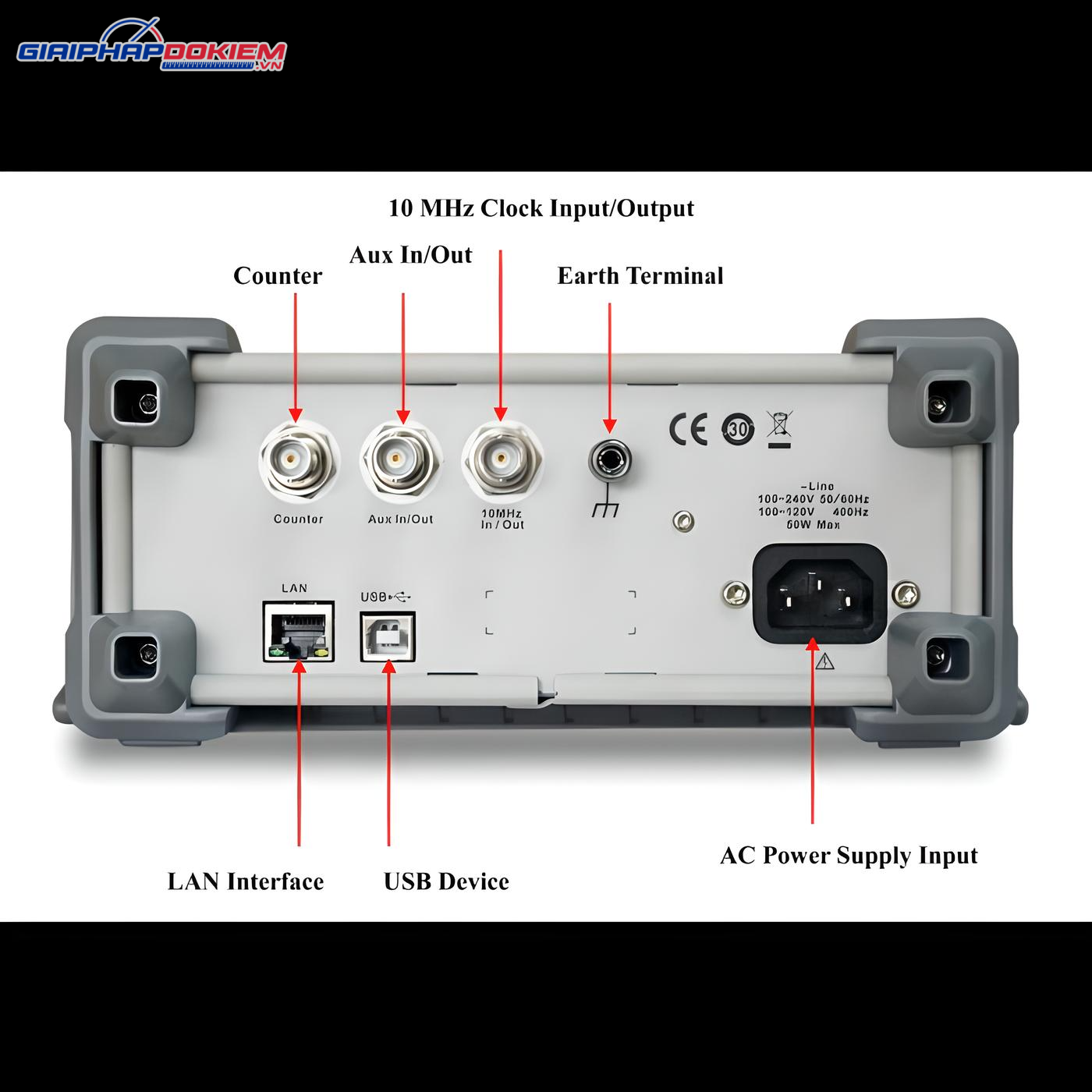 Máy phát xung, hàm Siglent SDG1062X, 60MHz, 2 CH 9 Máy phát xung, hàm Siglent SDG1062X, 60MHz, 2 CH - Ảnh 4