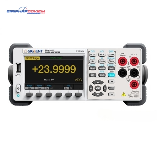 Đồng hồ vạn năng để bàn Siglent SDM3055 9 Đồng hồ vạn năng để bàn Siglent SDM3055 - Ảnh 3