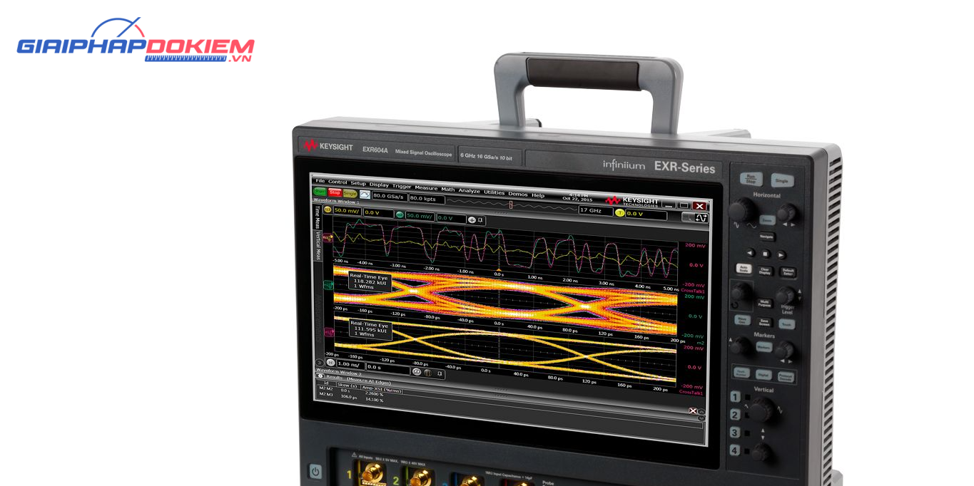 Máy hiện sóng số KEYSIGHT EXR604A 8 Máy hiện sóng số KEYSIGHT EXR604A - Ảnh 3