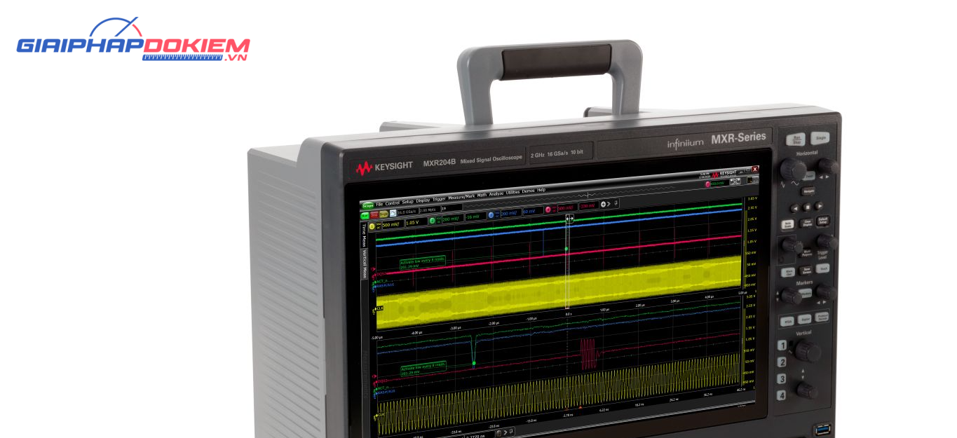 Máy hiện sóng số KEYSIGHT MXR204B 8 Máy hiện sóng số KEYSIGHT MXR204B - Ảnh 4