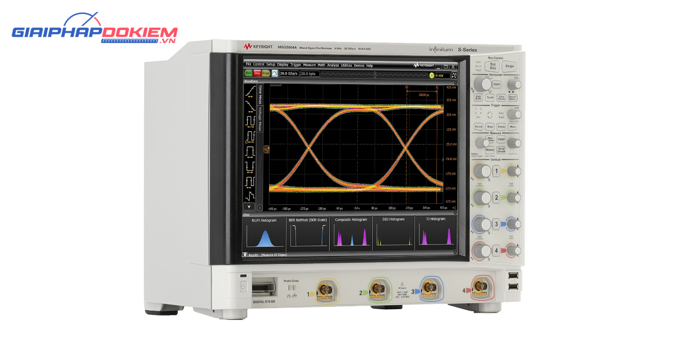 Máy hiện sóng số KEYSIGHT MSOS804A 8 Máy hiện sóng số KEYSIGHT MSOS804A - Ảnh 2