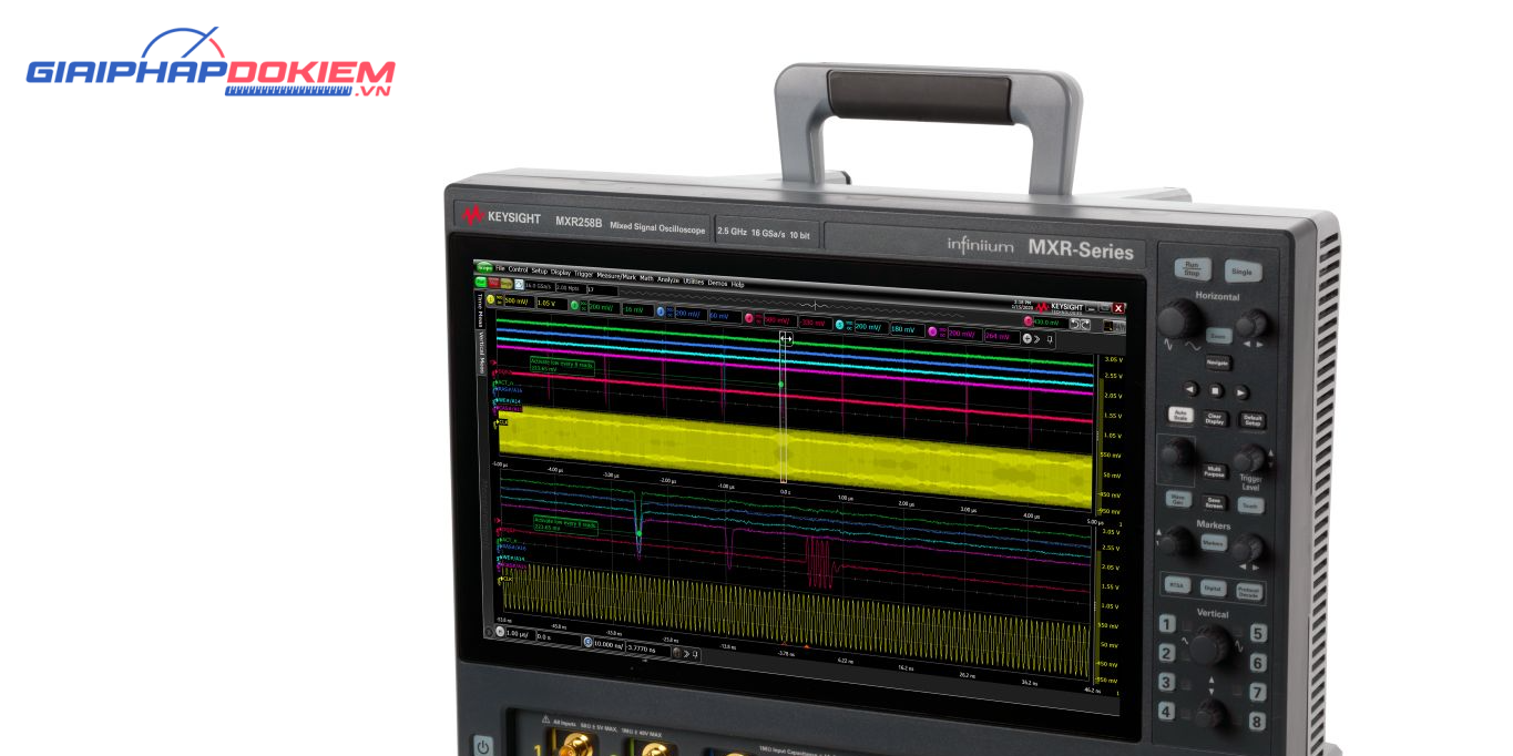 Máy hiện sóng số KEYSIGHT MXR258B 6 Máy hiện sóng số KEYSIGHT MXR258B - Ảnh 2
