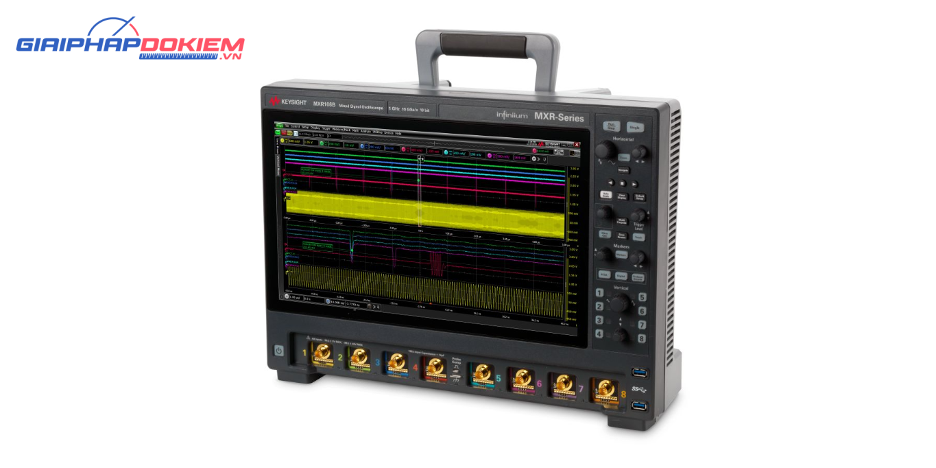Máy hiện sóng số KEYSIGHT MXR108B 6 Máy hiện sóng số KEYSIGHT MXR108B - Ảnh 2