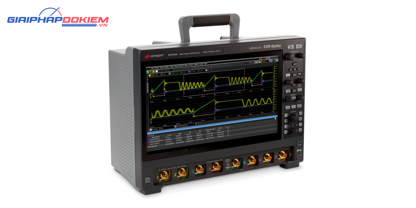 Máy hiện sóng số KEYSIGHT EXR408A 6 Máy hiện sóng số KEYSIGHT EXR408A - Ảnh 2
